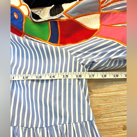 Stella Jean,Toucan Dreams Dress,Pull-Over Design,Stunning Embroidery,Size: S - Picture 8 of 11